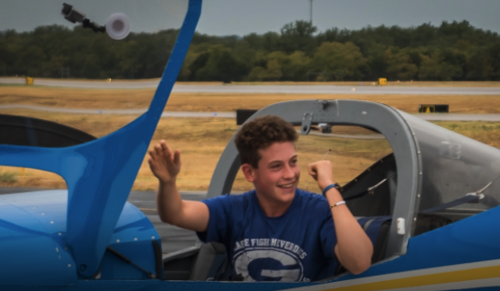 KXAN: 16-year-old in Georgetown takes flight in student-built plane